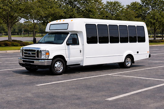 20-passenger minibus available for charter in Doral, FL